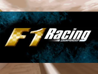 F1 Racing Championship title screen for Nintendo 64